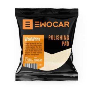 Ewocar WoolWhite – vilnos poliravimo padas – 125mm